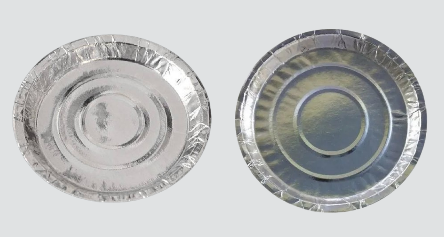 Silver Paper plate 