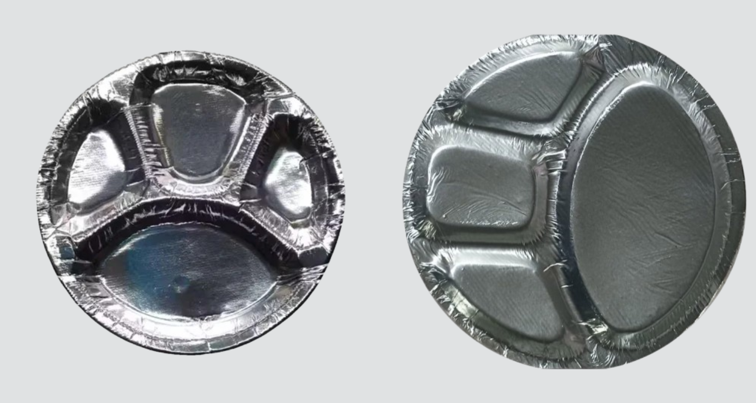 Duplex Silver Paper Plate